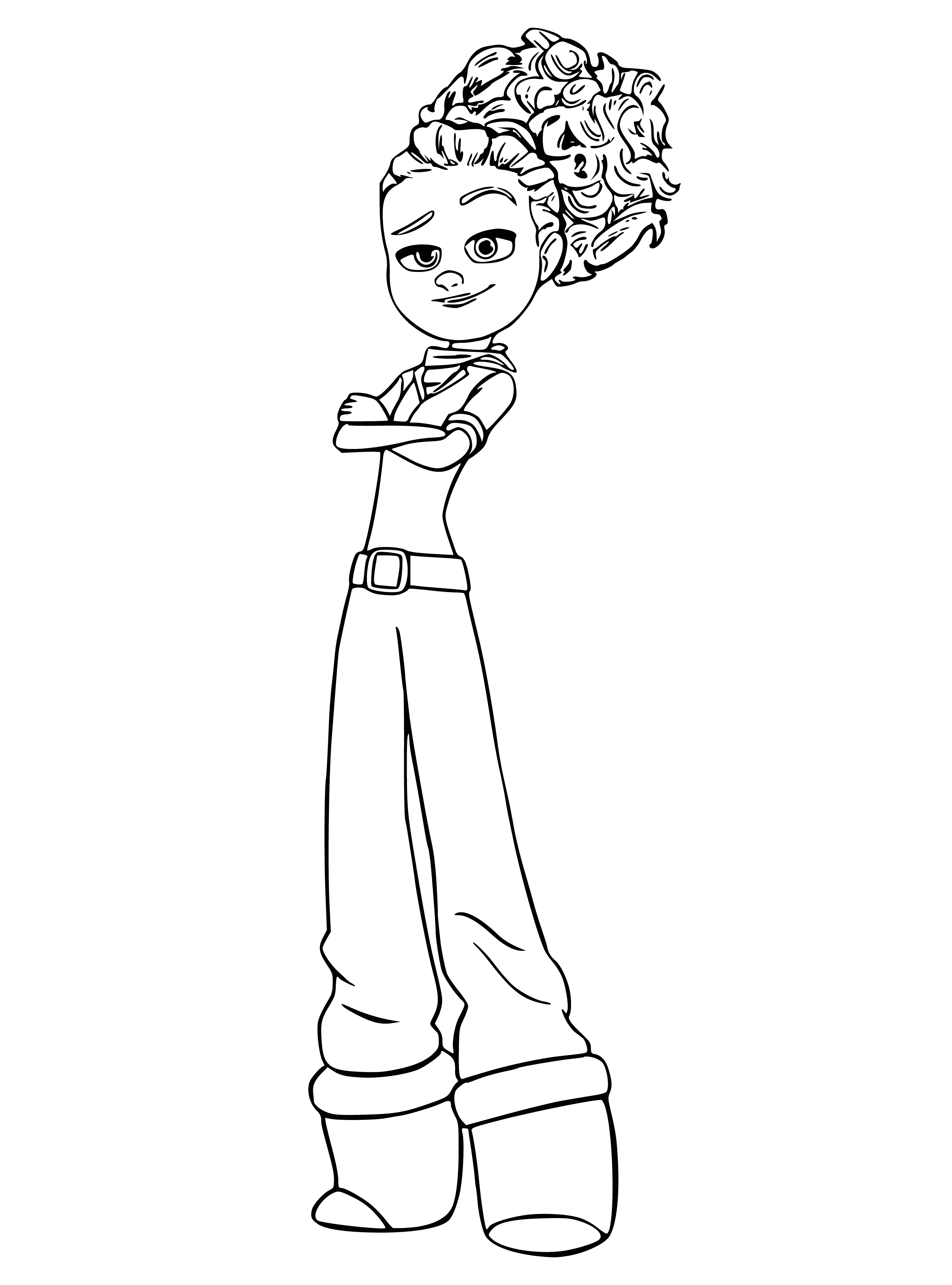 Buttercup coloring page