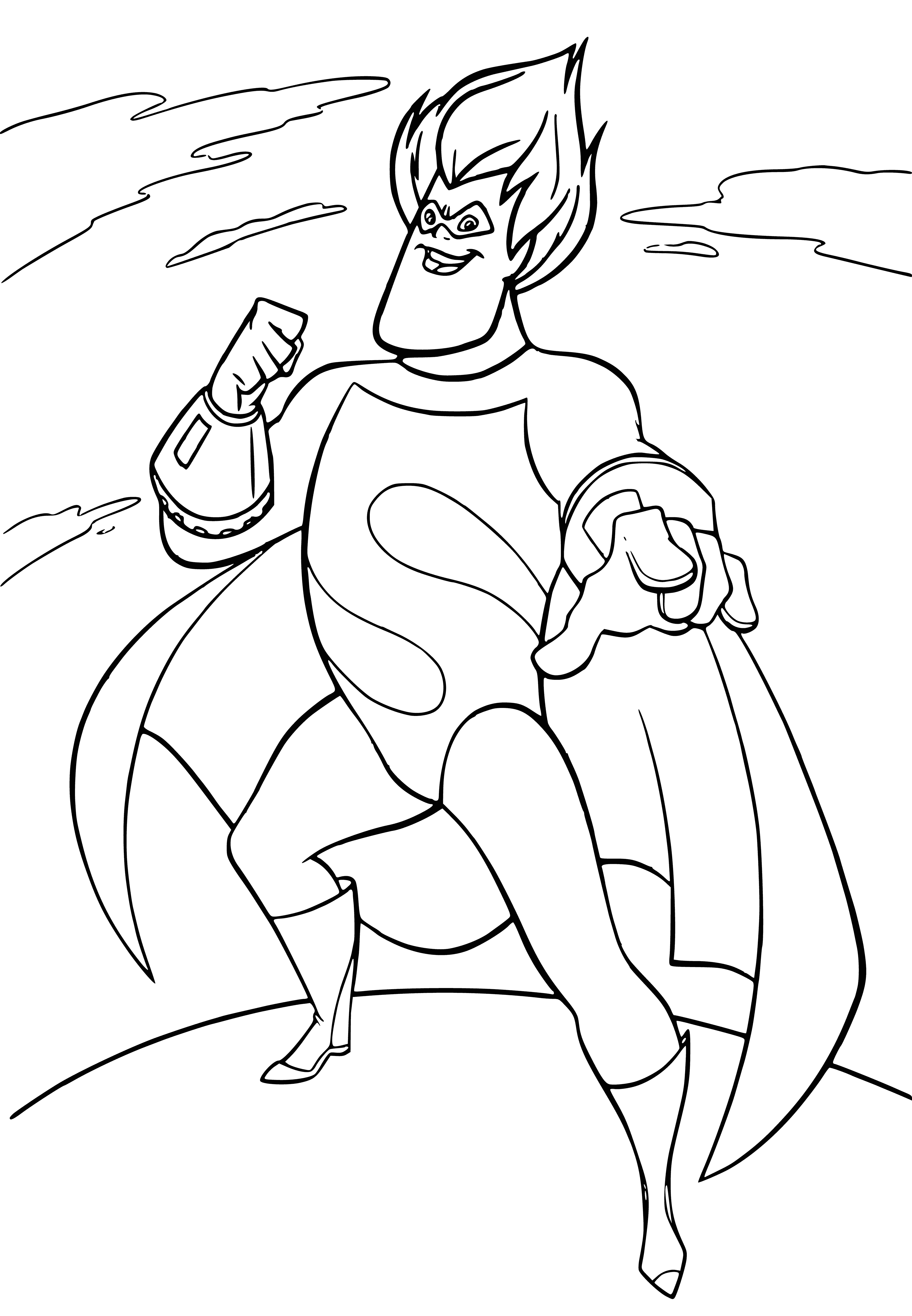 Villain Syndrome coloring page