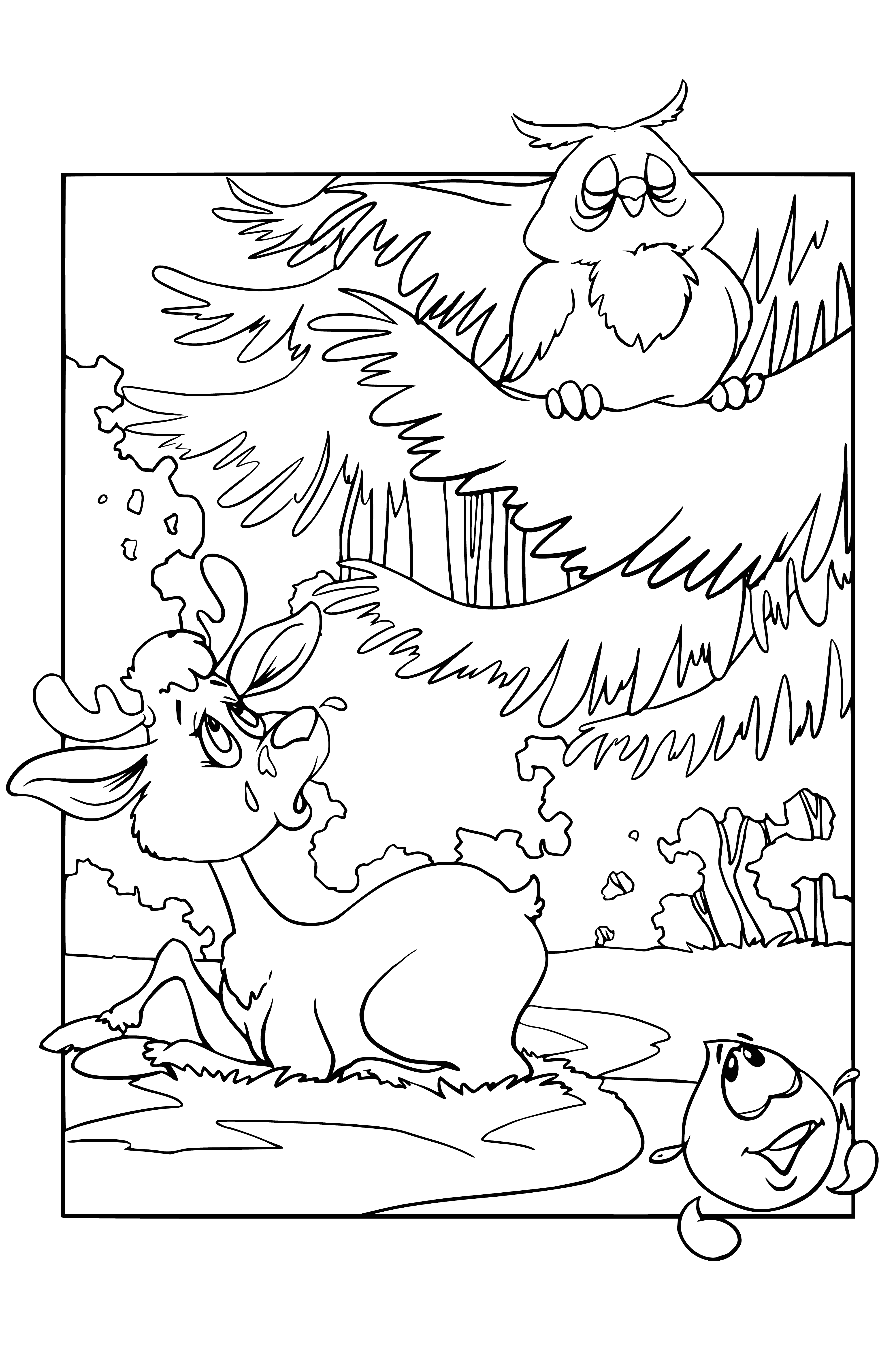 Droplet coloring page