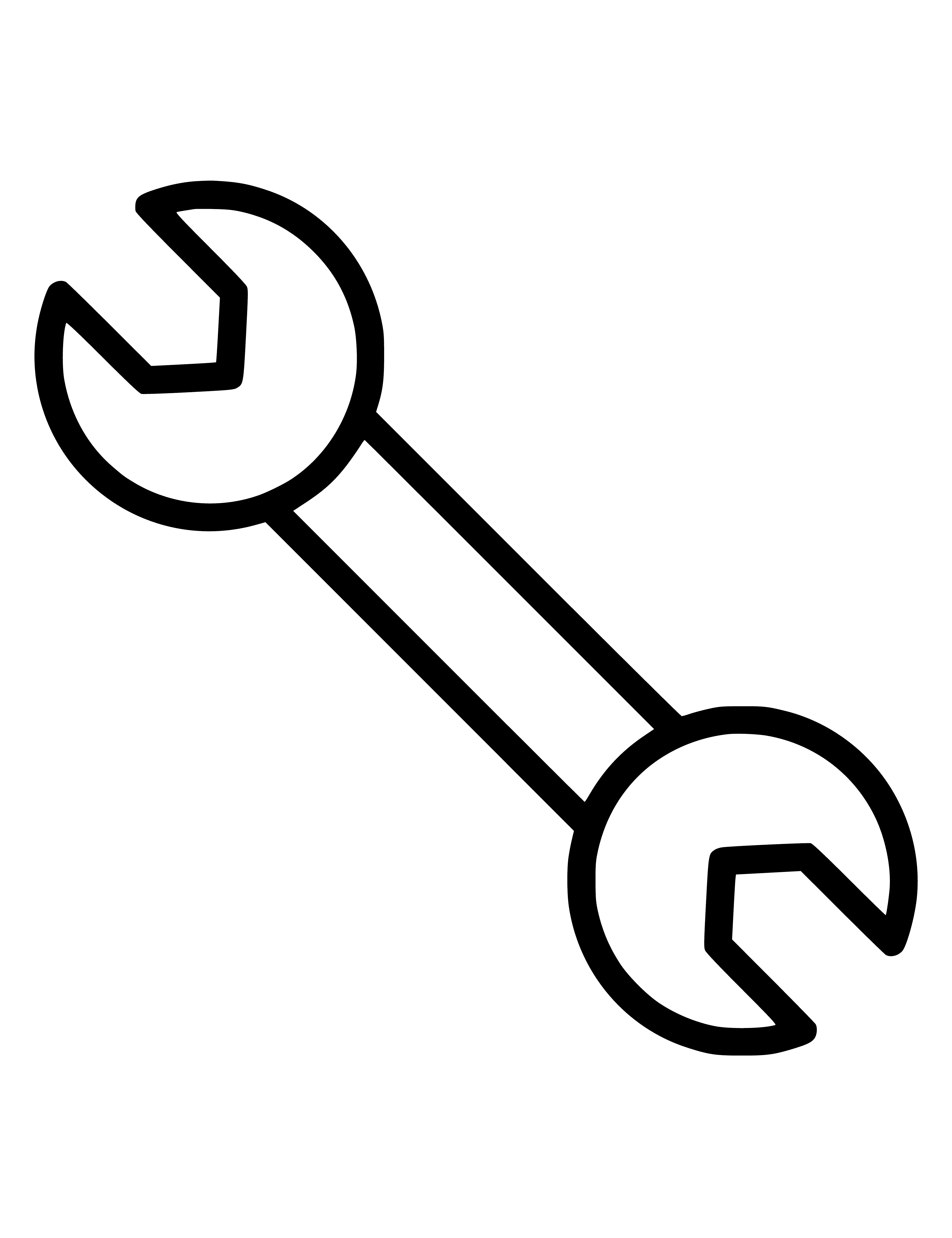 coloring page: Wrenches of various sizes in coloring page, include a long handle with open & toothed end, & shorter wide head open at one end.