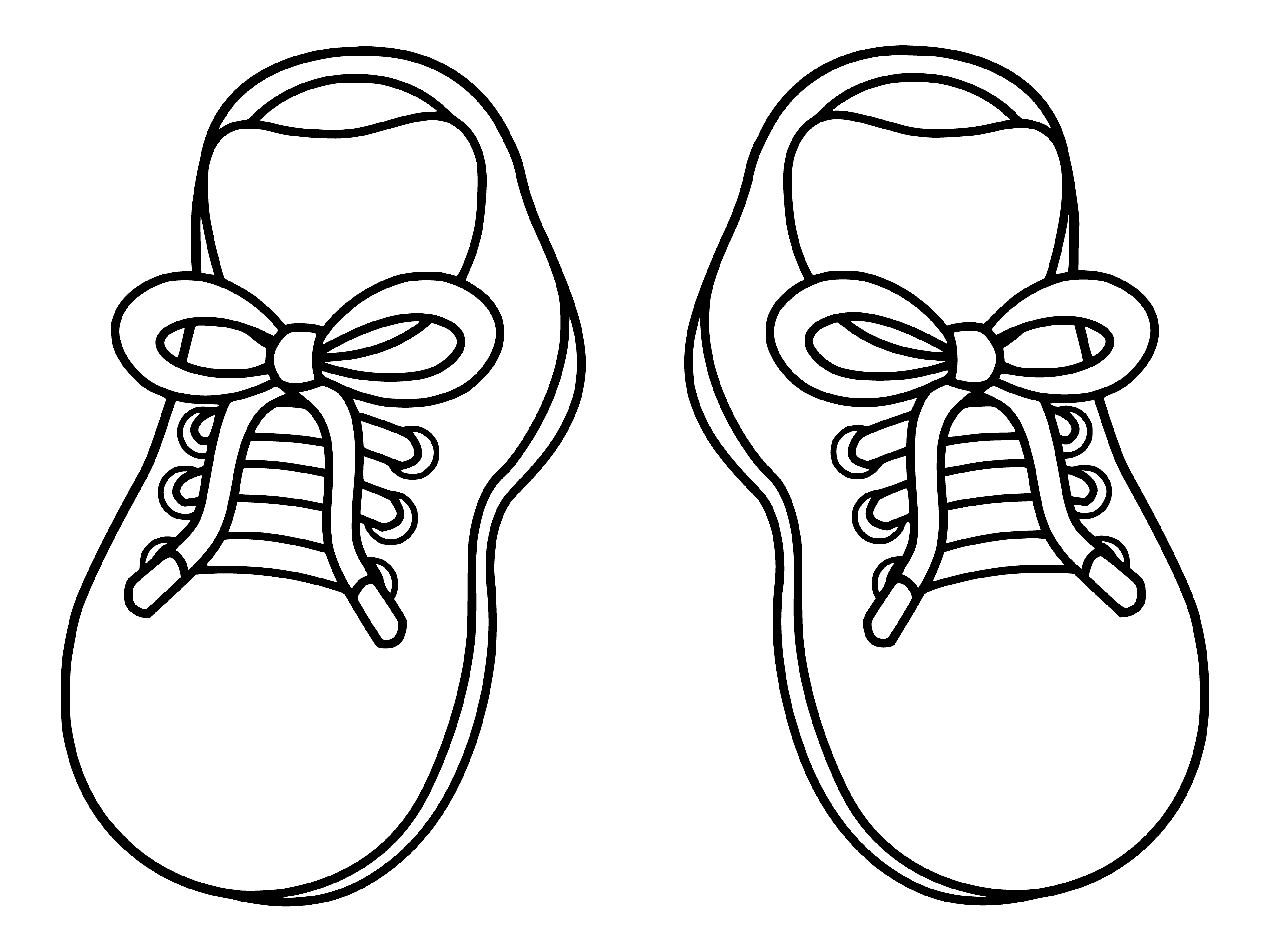 coloring page: Boots are a type of footwear that cover foot and lower leg, commonly made of leather or rubber, closed with laces or zipper. Often worn for work, cold weather, or riding.