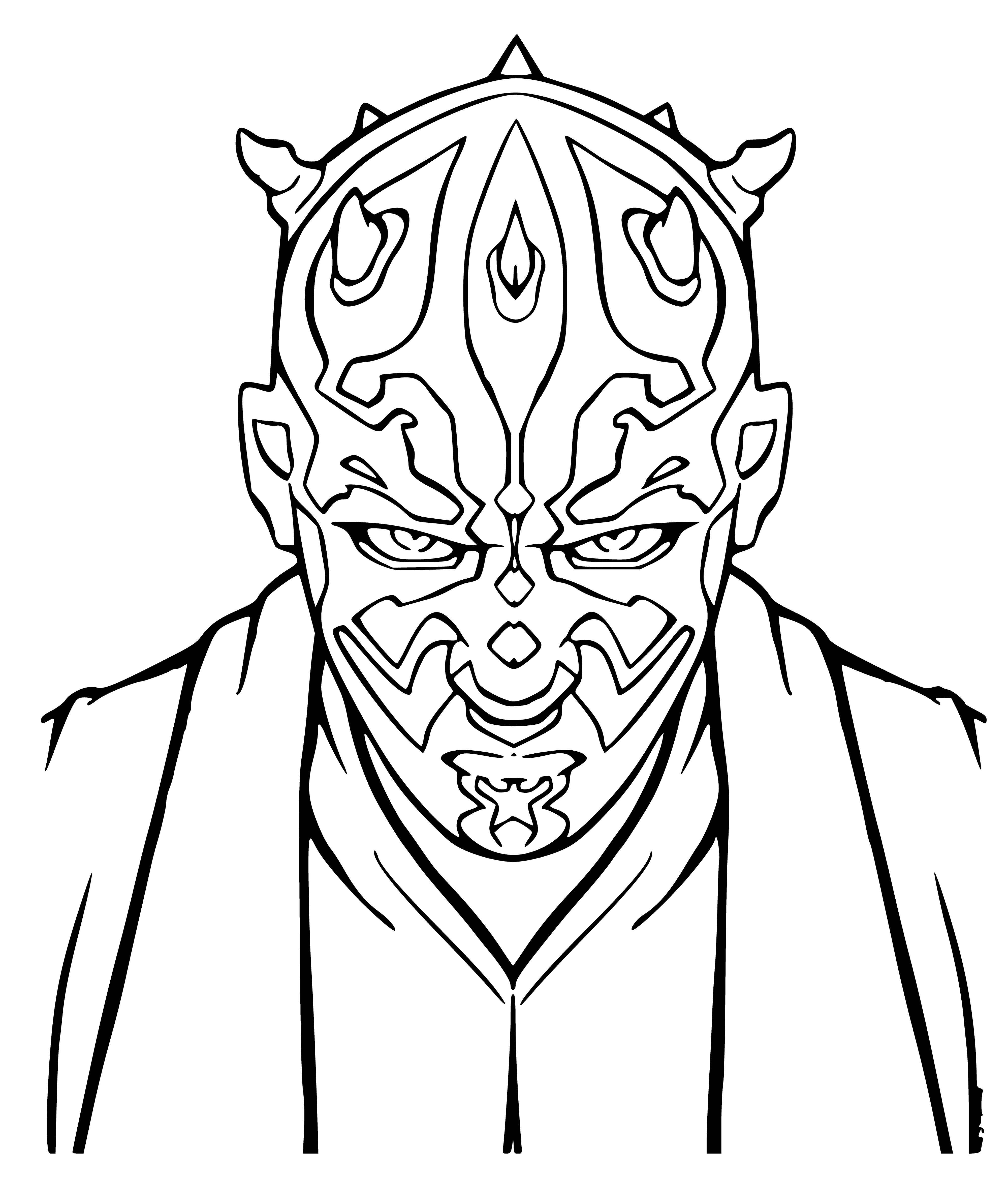 Sith, Disciple of Sidious coloring page