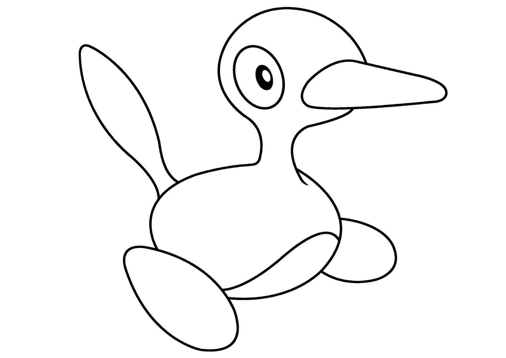 coloring page: Porygon2 is an intelligent, versatile Pokemon with the ability to learn human speech and change its form to adapt. It evolves from Porygon.