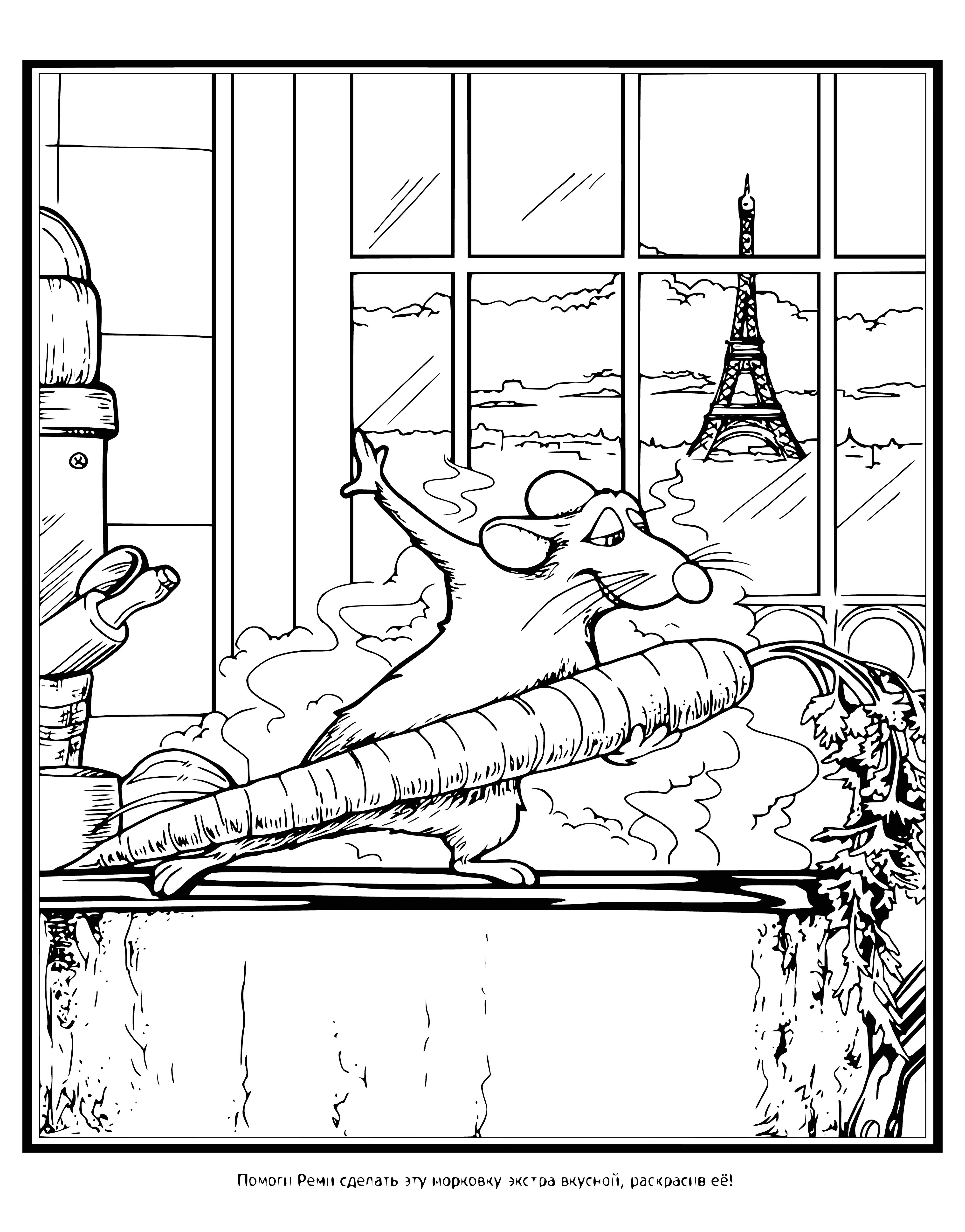 The recipe for success is simple ... coloring page