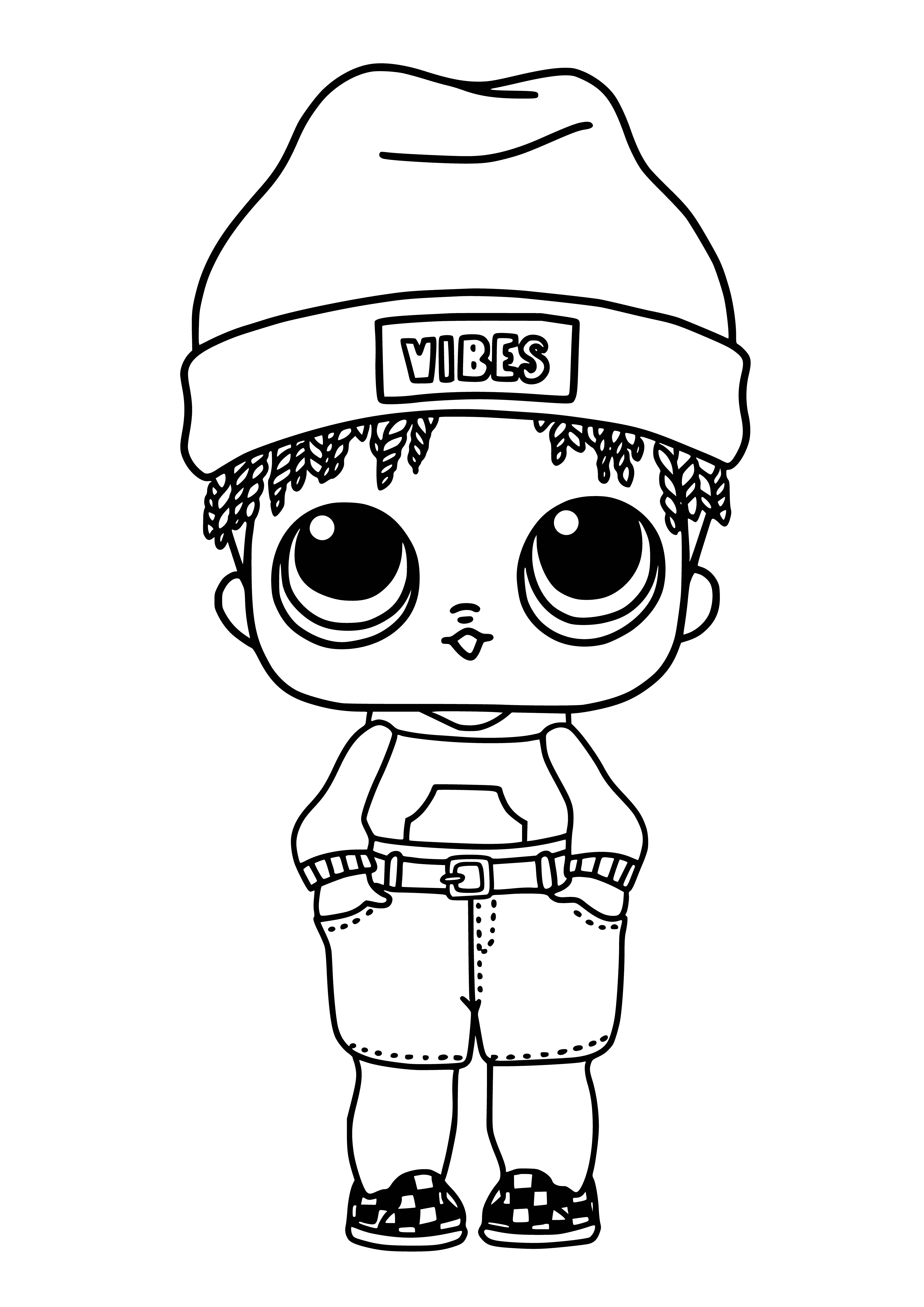 LOL Sunny (boy Sunny) coloring page