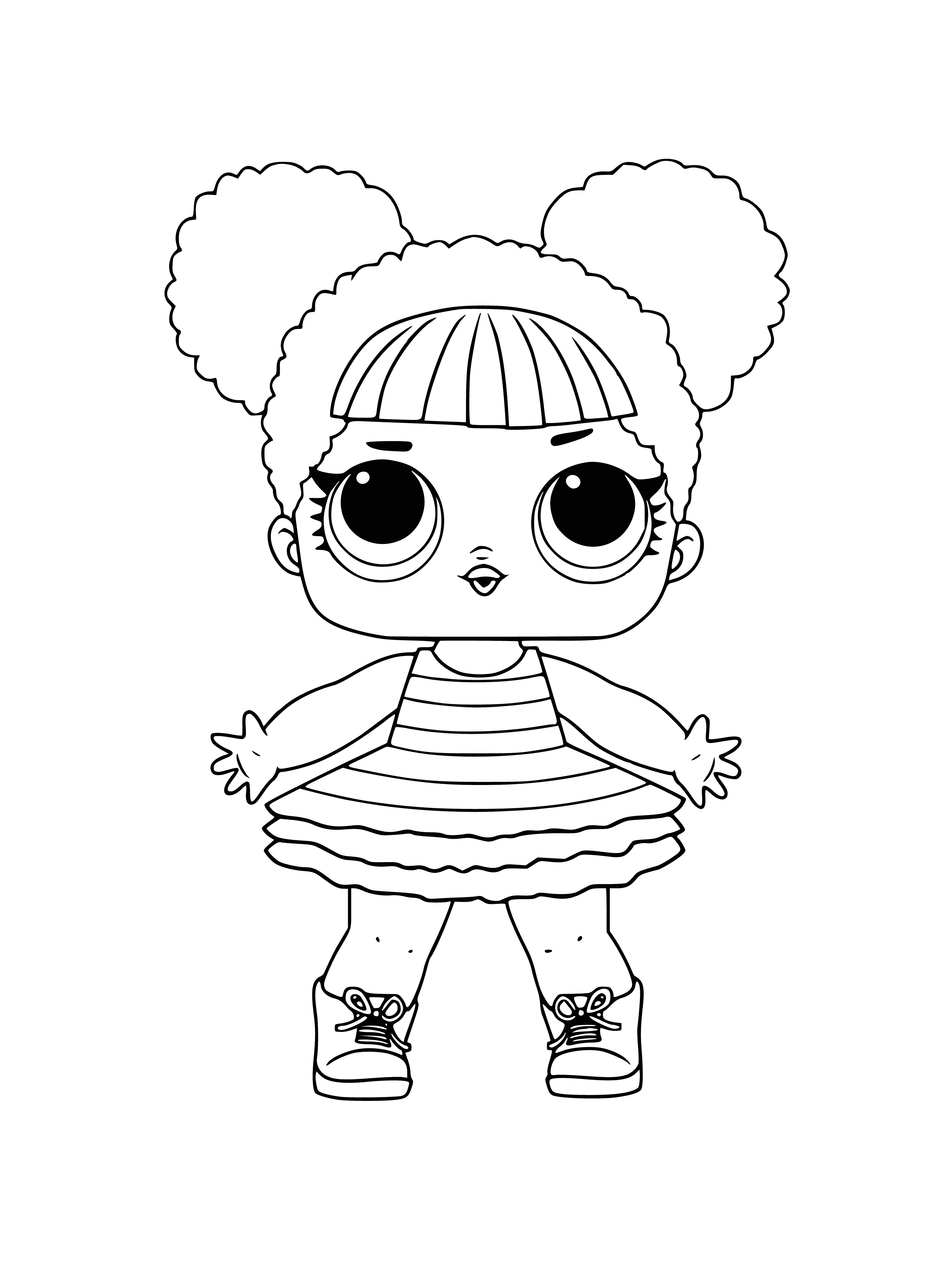 LOL Queen Bee episode 1 coloring page