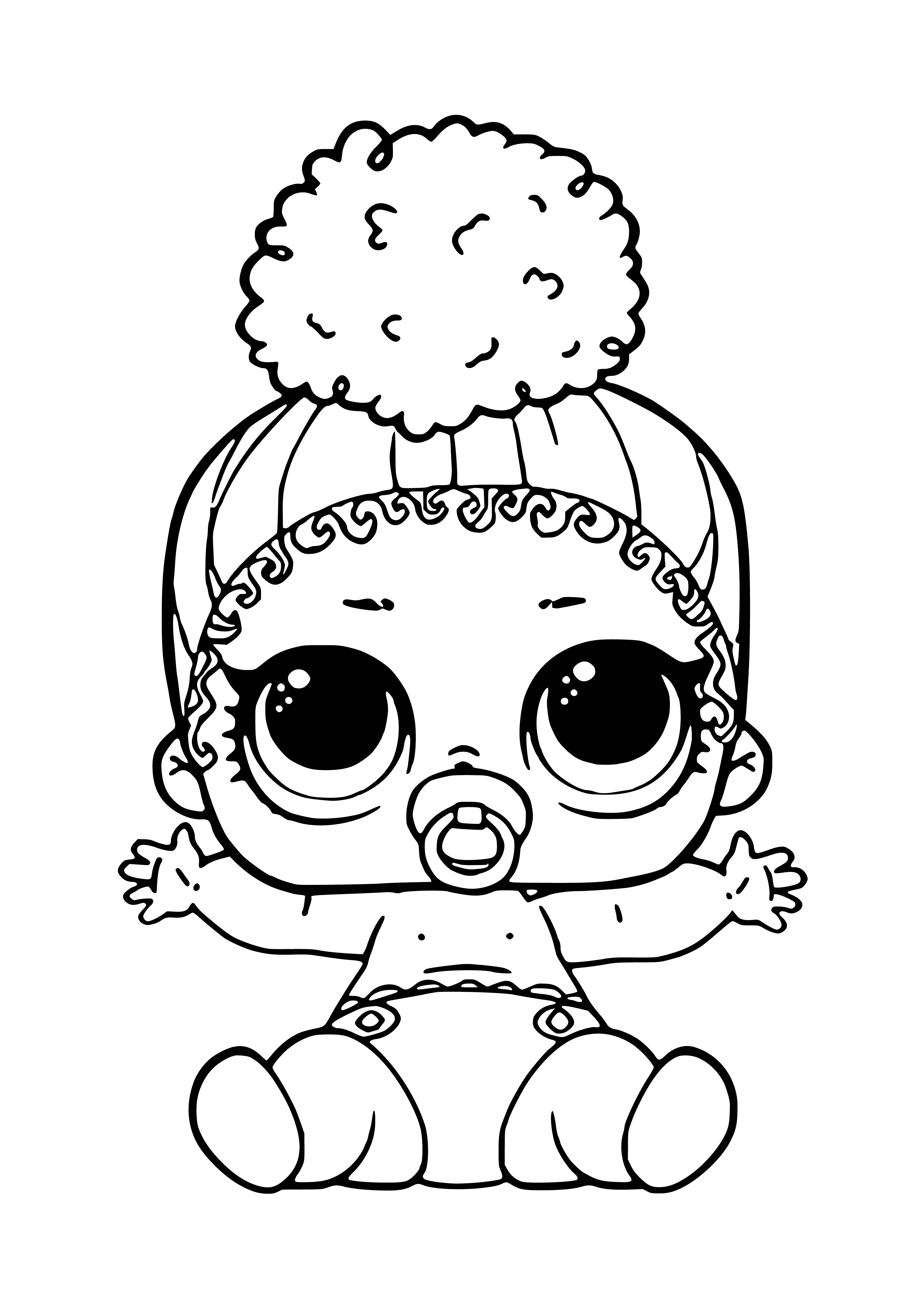 coloring page: Child celebrates "touchdown" w/ dance in coloring page; using toy football for playtime fun!