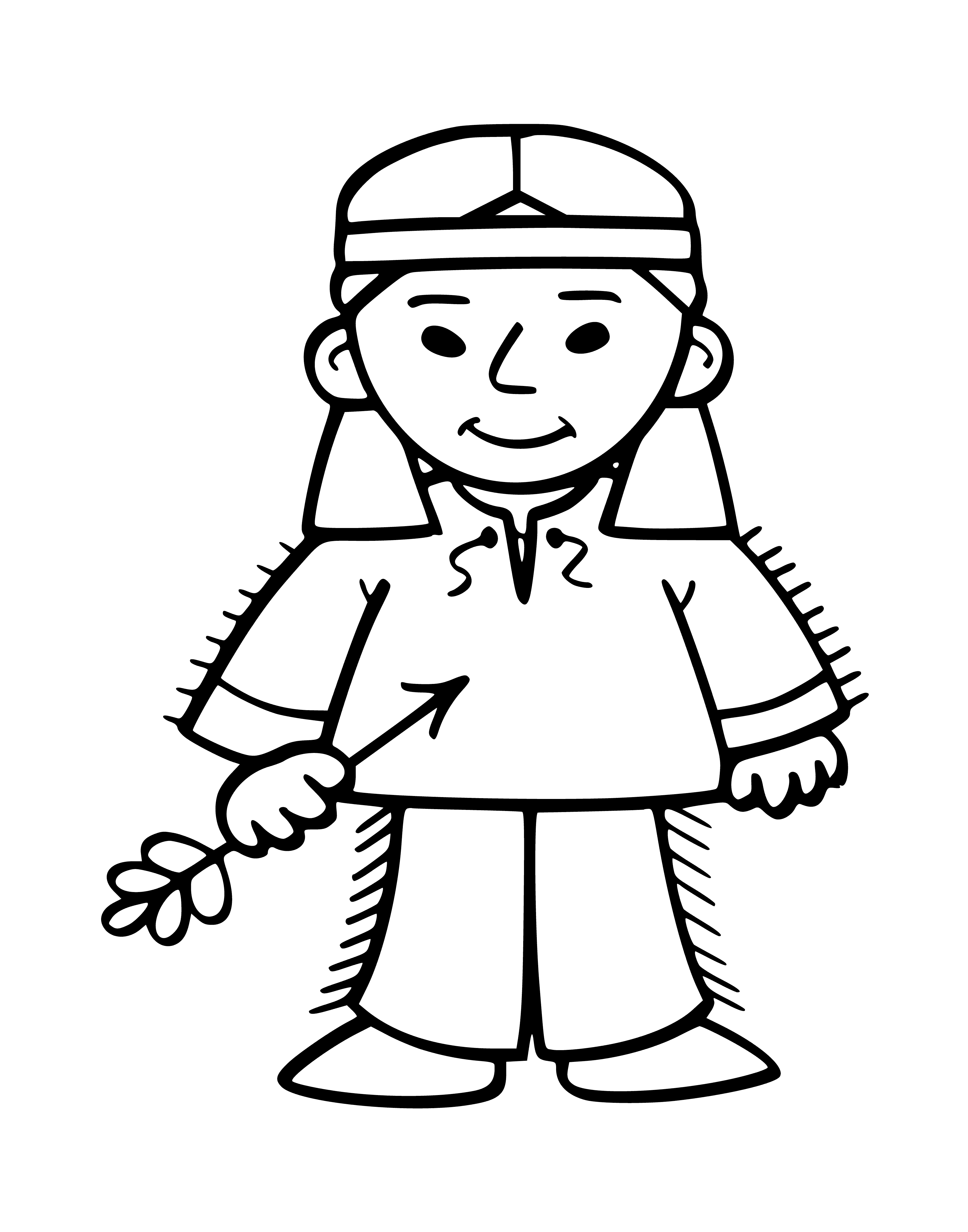 Indian coloring page