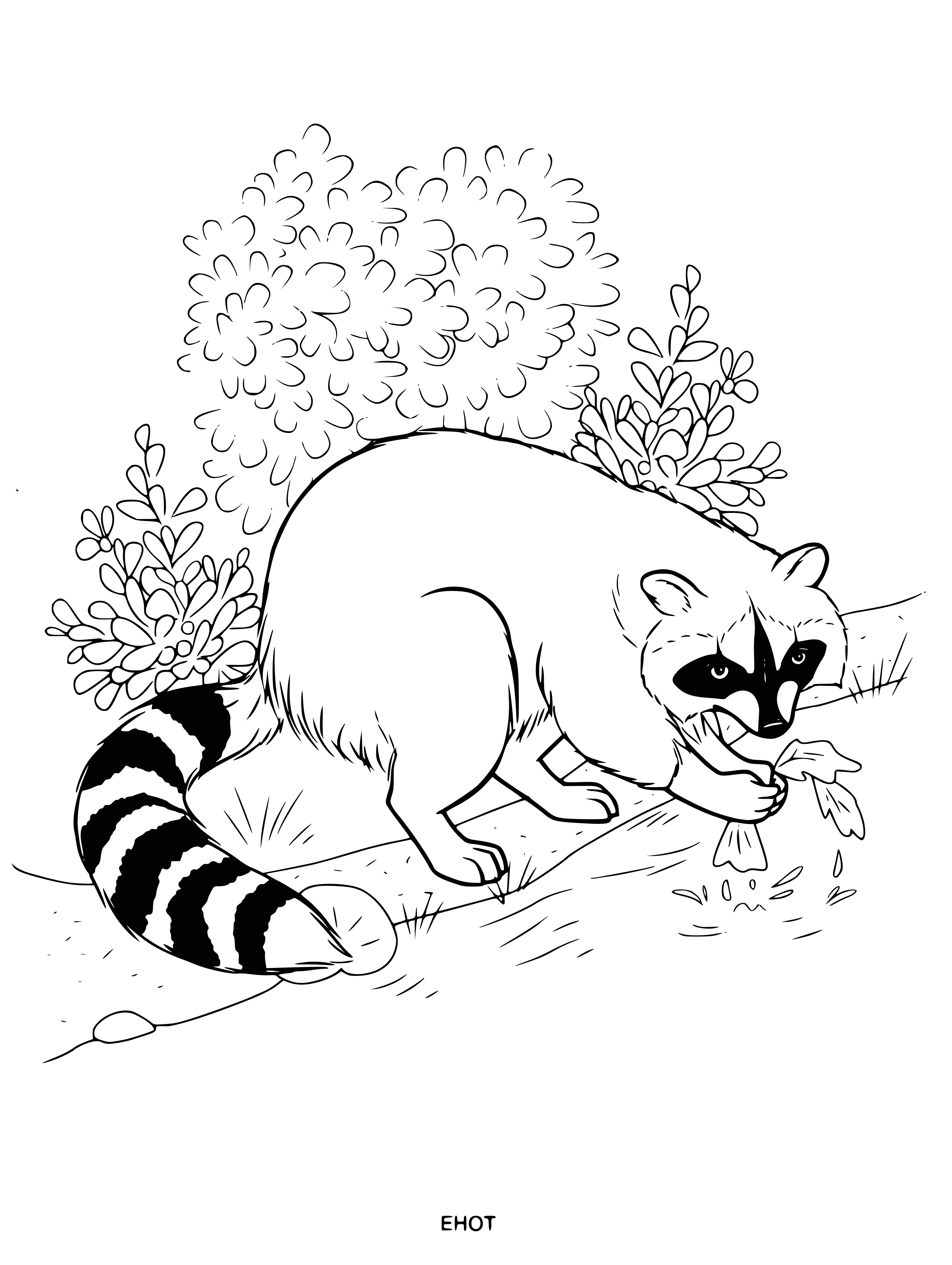 Enot coloring page
