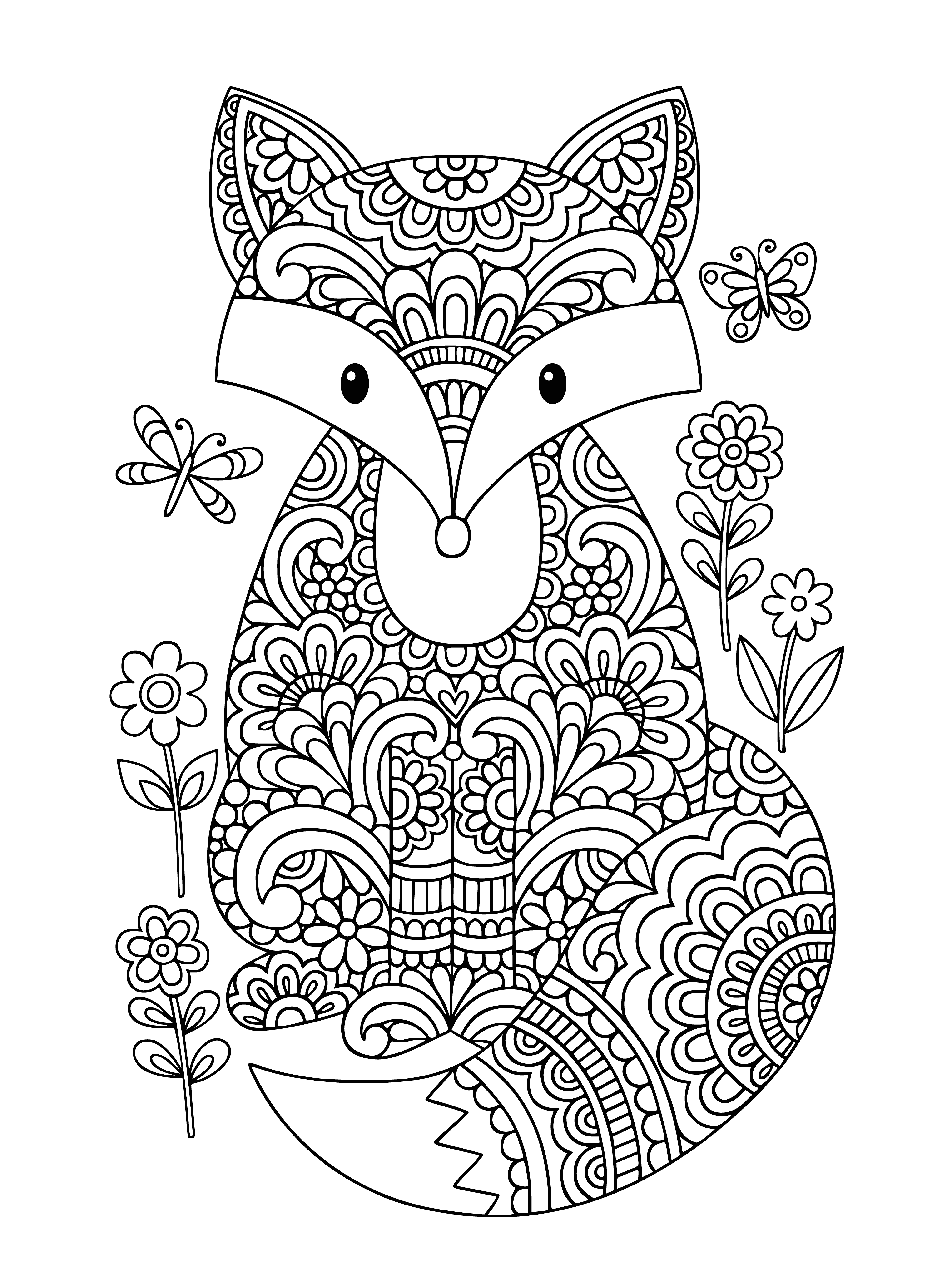 coloring page: #foxes #coloringPages

Two foxes in running & standing poses, with sharp teeth & pointy ears - lovely coloring pages to enjoy! #foxes #coloringPages