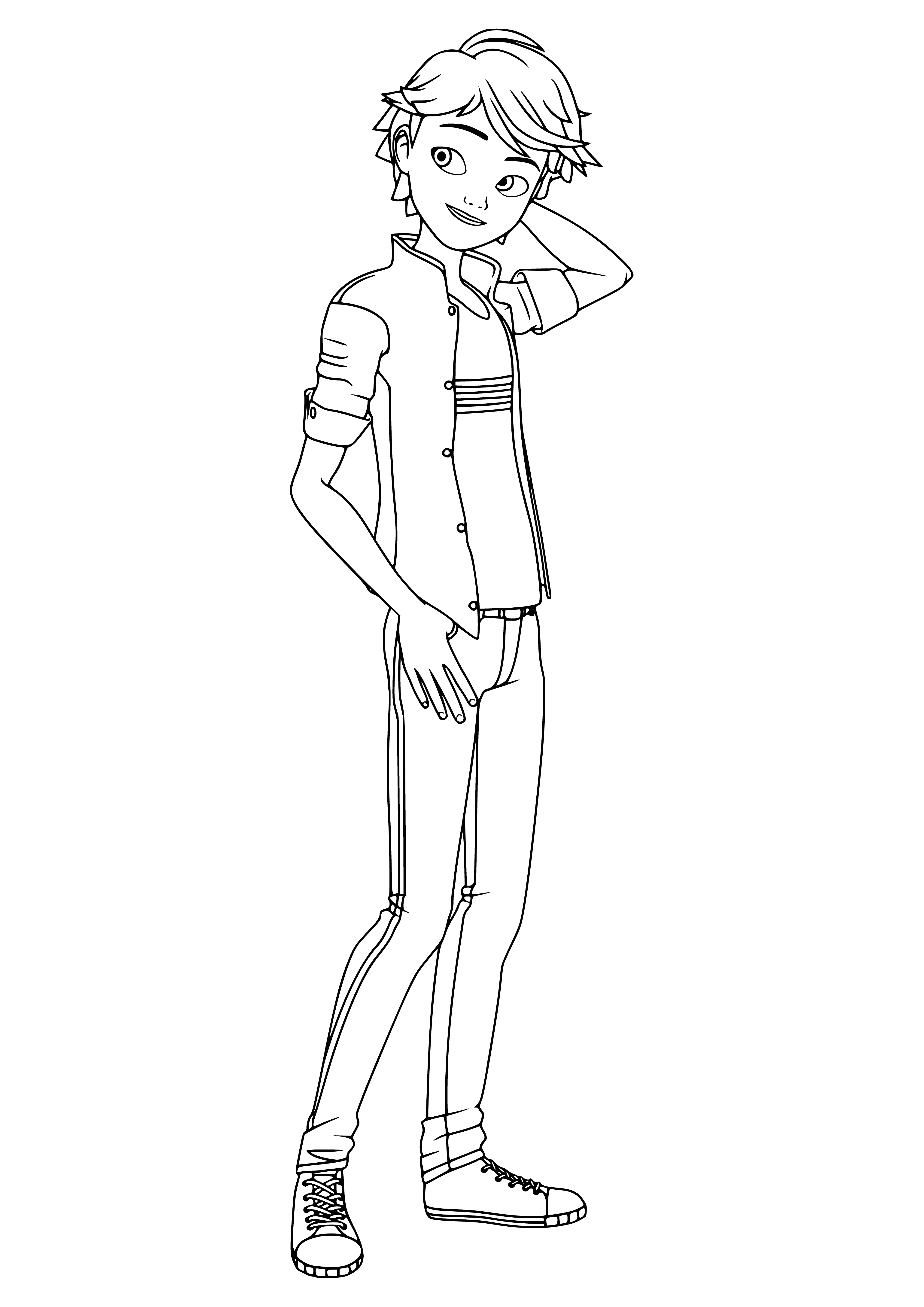 Adrian Agrest coloring page