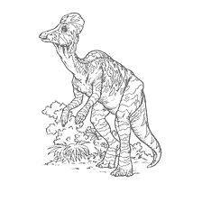kolorowanka: Kolorowanki Korytozaur Dinozaur