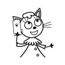 Sweetie's on the phone