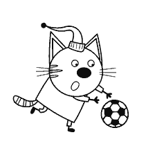 Compote catches the ball