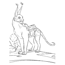 Illustration of Raya and the Last Dragon with a Unique Creature