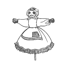 Maslenitsa lalka