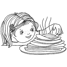 Un garçon qui regarde admirablement un toboggan de crêpes