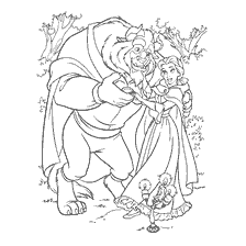 Beauty and the Beast dancing