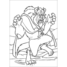 The Beast of Beauty and the Beast on Ice