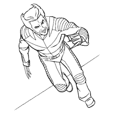 X- Men - Wolverine w kolorowanie