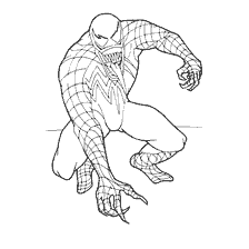 kolorowanka: Spider- Man Venom w kolorowanki