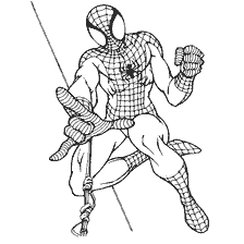 kolorowanka: Kolorowanka Spider-Man, Marvel Hero