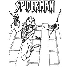 kolorowanka: Spiderman na kolorowanki książki