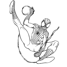 kolorowanka: Kolorowanki Spider- Man