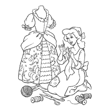 Cendrillon par couture