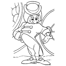Coloring Cinderella with a footman