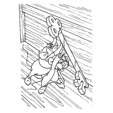 Cinderella mice steal big key