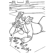 Image of Cinderella with a broken shoe