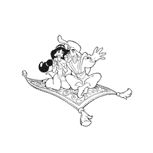 Aladdin en Jasmine