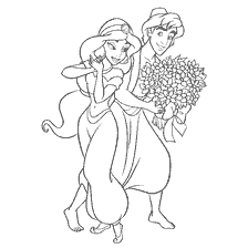 Aladdin gee Jasmyn blomme