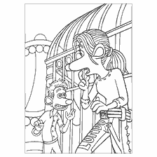 coloring page: Roddy and Rita from Get Out!