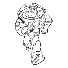 Kleuren door Astro Ranger Buzz Svetik van Toy Story