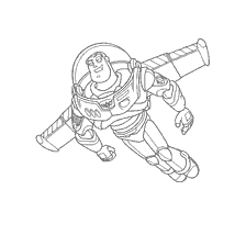 Astro Ranger Buzz Licht van de cartoon speelgoed verhaal