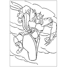 coloriage: Coloriage de Schroeder noir et blanc des tortues Ninja