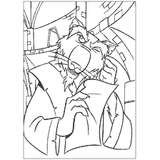 coloriage: Splinter des tortues Ninja sur la coloration