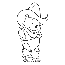 Winnie is 'n cowboy