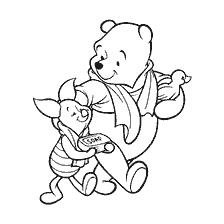 Winnie Bear en Knorretje