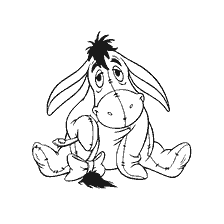 Coloring with Ushastic of Winnie the Pooh