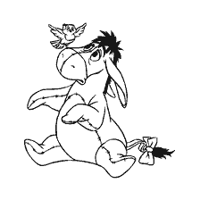 Winnie Bear and His Friends - Ushastic with a Bird