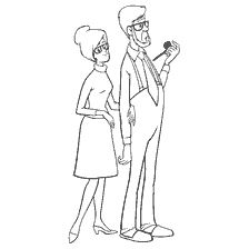 Parents du Kid du dessin animé Kid et Carlson