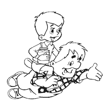 Kid et Carlson dans les BD