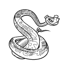 Mistrz Snake z Kung Fu Panda