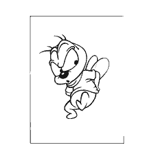 Chip and Dale rush to the rescue, image for coloring