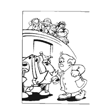 Chip and Dale, Professor Nimnull and his robot