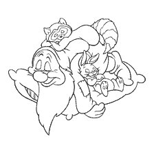 Gnome Sonia with animals