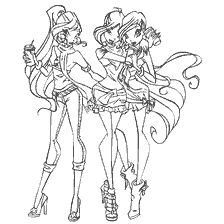 Winx: Bloom, Flora i Stella
